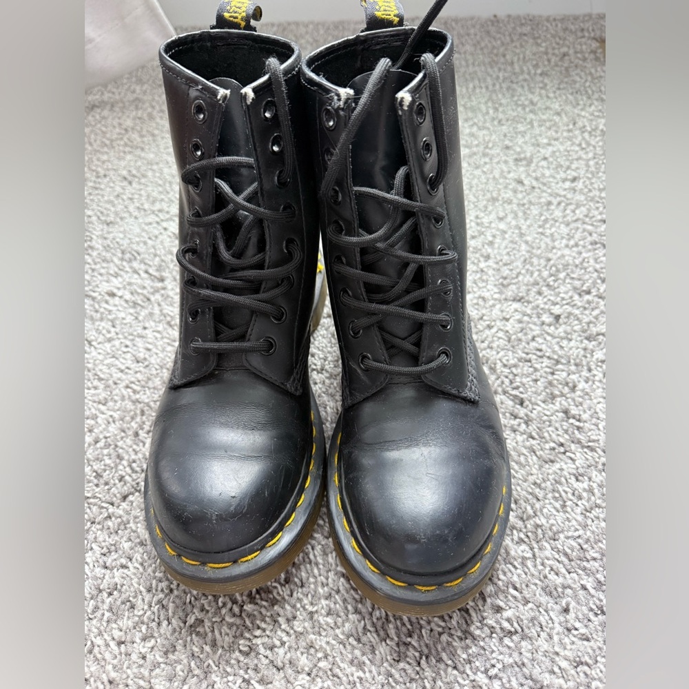 Dr. Martens Black 1460 8-eye lace up boot